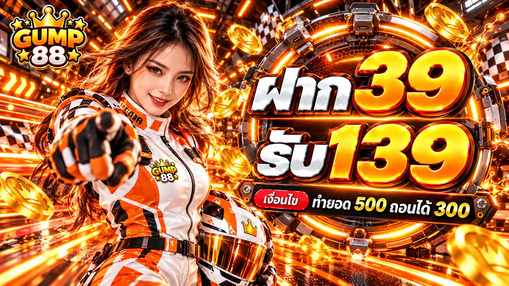 GUMP88 เดิมพันออนไลน์สุดมันส์ ไปกับเกมระบบเทพ ไม่ล็อกยูสชัวร์